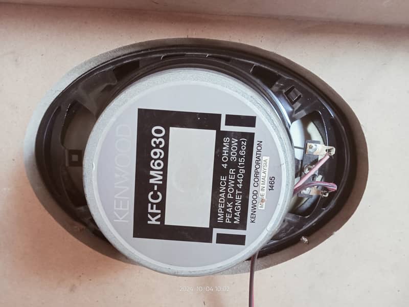 Kenwood Car Speakers x total 4 9