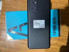 OPPO A76 FULL BOKS 10/10 CONDITION