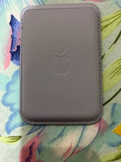 Apple magsaf wallet purple colour