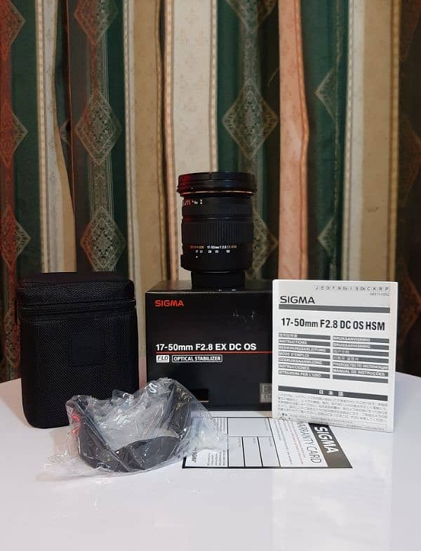 Sigma 17-50 f2.8 Lens (Nikon Mount) Brand New 0