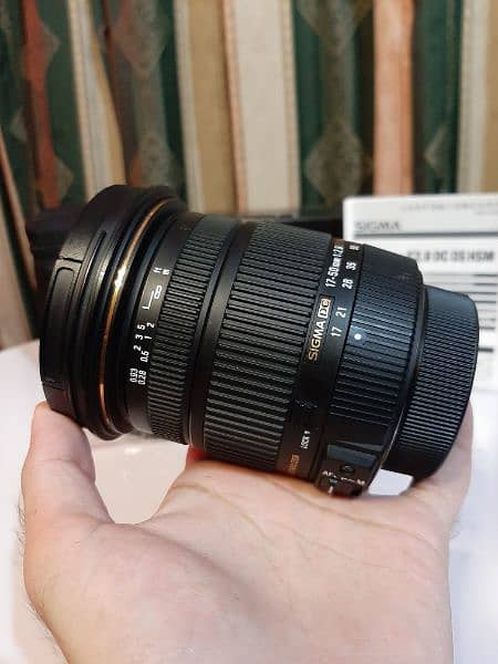 Sigma 17-50 f2.8 Lens (Nikon Mount) Brand New 1