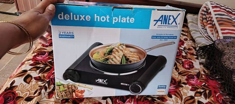 Anex Deluxe hot plate 5