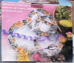 Porcelain Dinner Set ( 20 pieces )