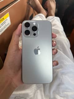 IPhone 15 Pro Max JV 256 gb Natural Titanium 10 by 10