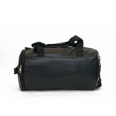 BAG X -ZORRO SYNTHETIC LEATHER DUFFEL BAG , BLACK COLOUR