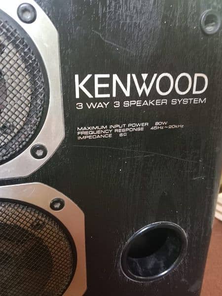 Kenwood DG-1 original japanese speaker mid and tutors 2