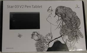 XP-PEN Star03 v2 Drawing Tablet 12 inch with 8 Hot Keys, Battery-free