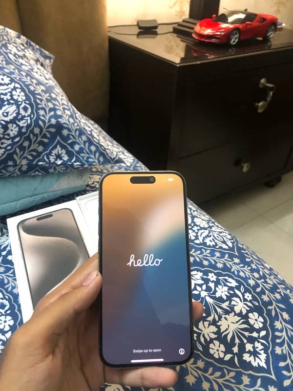 iPhone 15pro 256gb PTA Approy 1