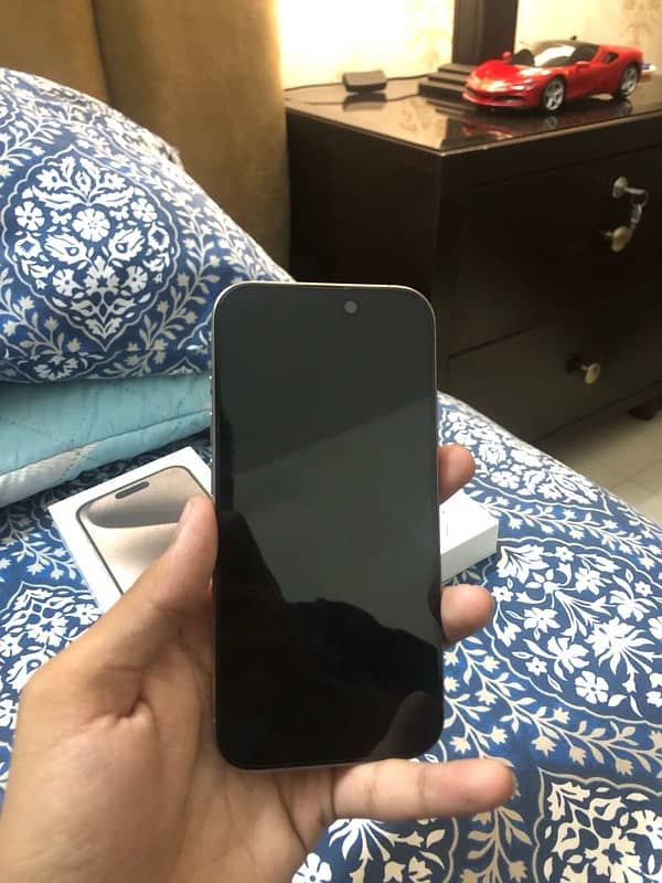 iPhone 15pro 256gb PTA Approy 9