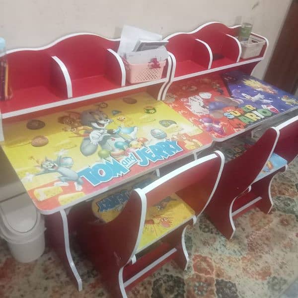 kids study tables with chairs 1