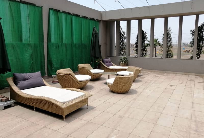 Luxury Un Furnished 2 Bed Residential Facing Courtyard Apartment Available For Rent Near DHA Phase 4 28