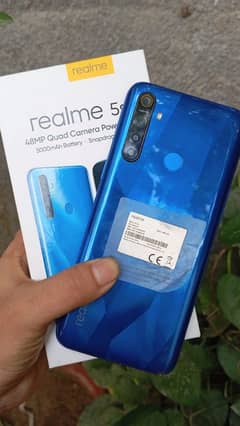 Realme 5s With box 4ram128Gb PTA official approved 0