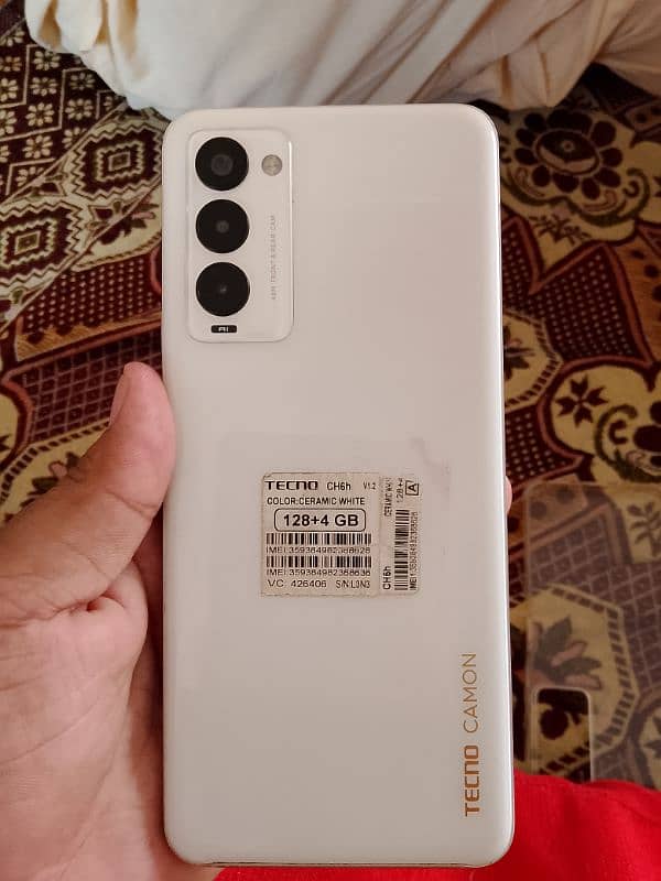 tecno camon 18t 4 128 with box finger field he updet ke bad 5