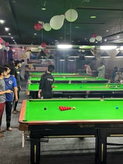 snooker club / setup