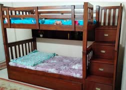 bunker bed for 3 to 4 child