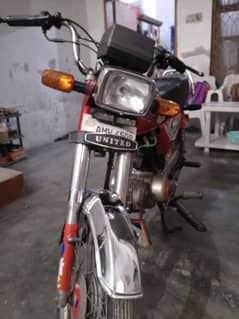 Urgent Sale united 70 cc