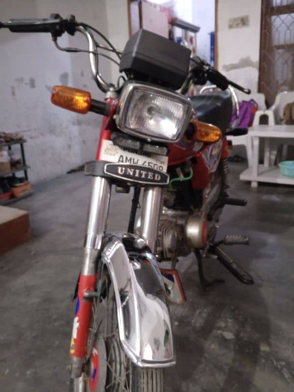 Urgent Sale united 70 cc 0