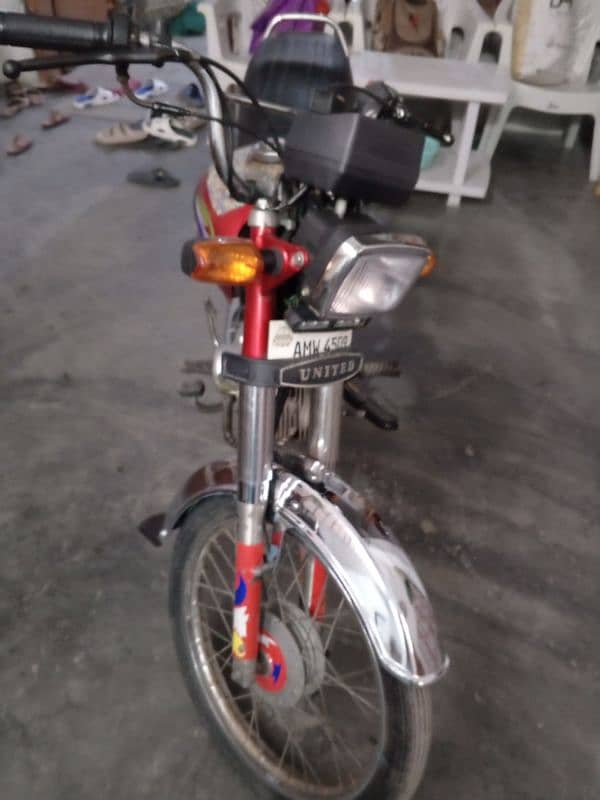 Urgent Sale united 70 cc 5