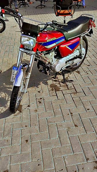 Honda 125 With double saman 1