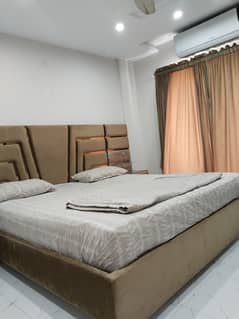 1 Bedroom VIP full furnishe flat for rent per day available in Bahia Town Lahore