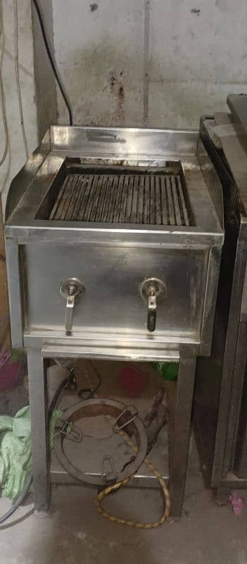 Fast Food Pizza Oven Fryer Breading Al Setup For Sale Urgent 13