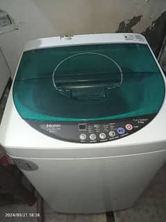 Haier Fully Automatic Washing Machine totally Genuine