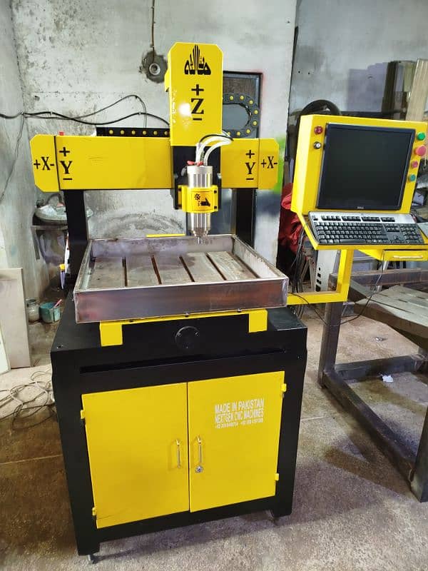 cnc router for engraving die mold making 6060 6040 4040 DSP Ncstudio 2