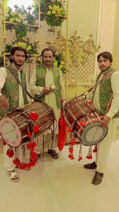 Fauji Band Party/Dhol for mendi & barat event/Pipe band/foji band baja