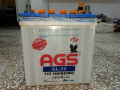 AGS BATTERY 38AH CALL : 0317 8115637 0