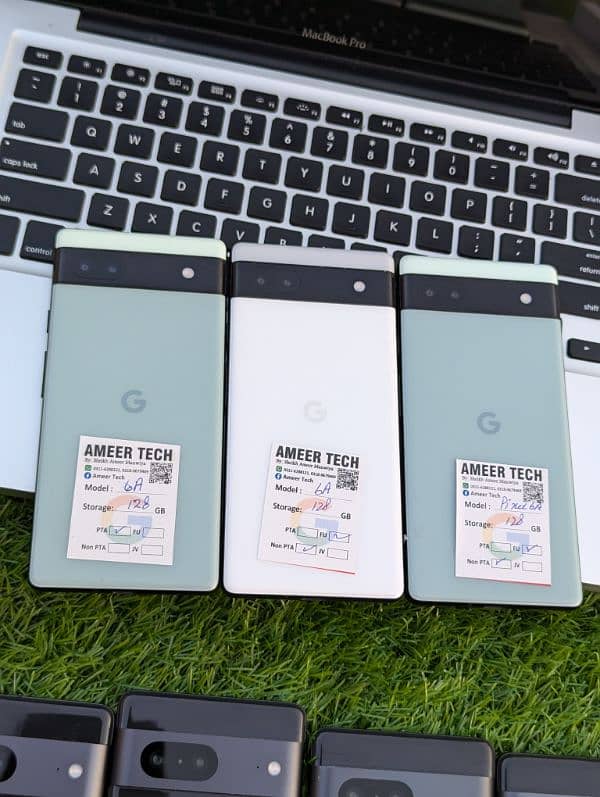 Google pixel 7 Pro Official Pta/7/7A/6A/8/8A all model's available 15