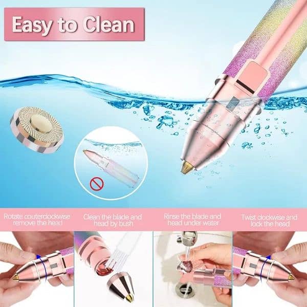 Blawless Rechargeable 2 in 1 Eyebrow Trimmer and Hair Remover Tool 2