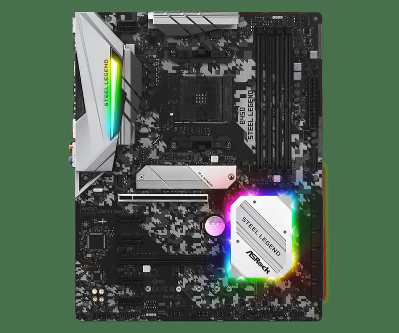 ASROCK B450 Steel Legend and Ryzen 5 3600 1