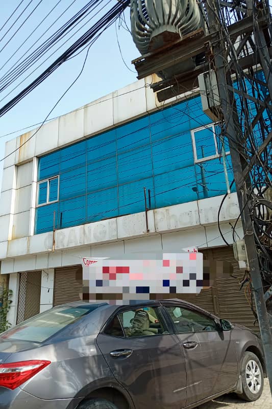 cemmercial building for rent in johar town main road for office and software house and call center and other company set up 0