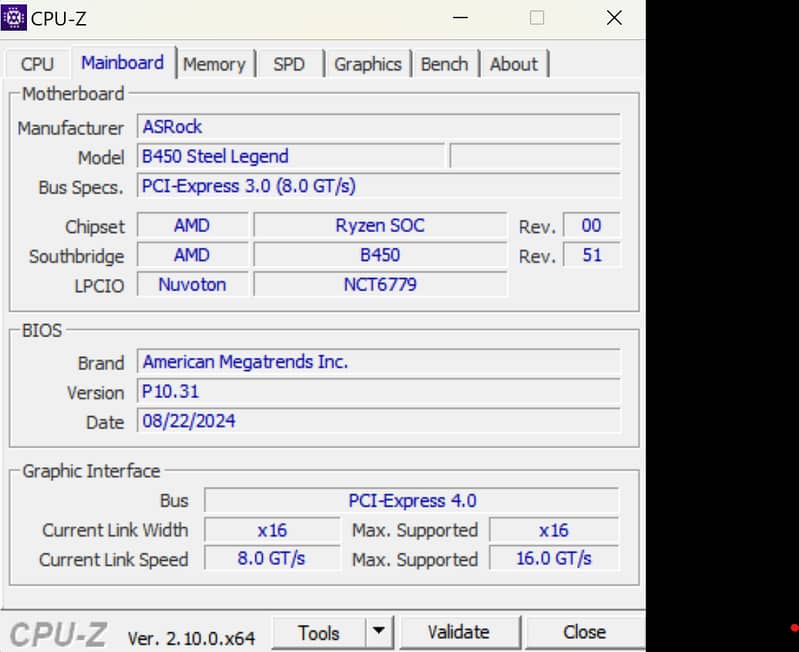 ASROCK B450 Steel Legend and Ryzen 5 3600 3