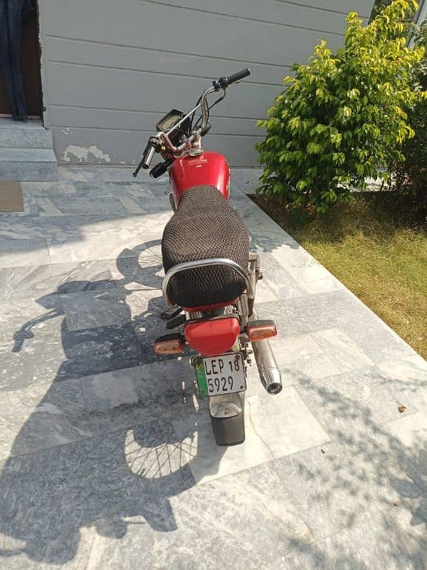 Honda CD 70 Red Color for Sale 2