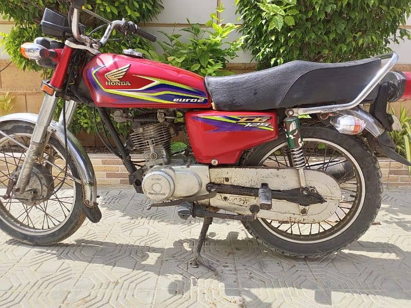 Honda 125 model 2017 Karachi number first owner contact 03190409233 0