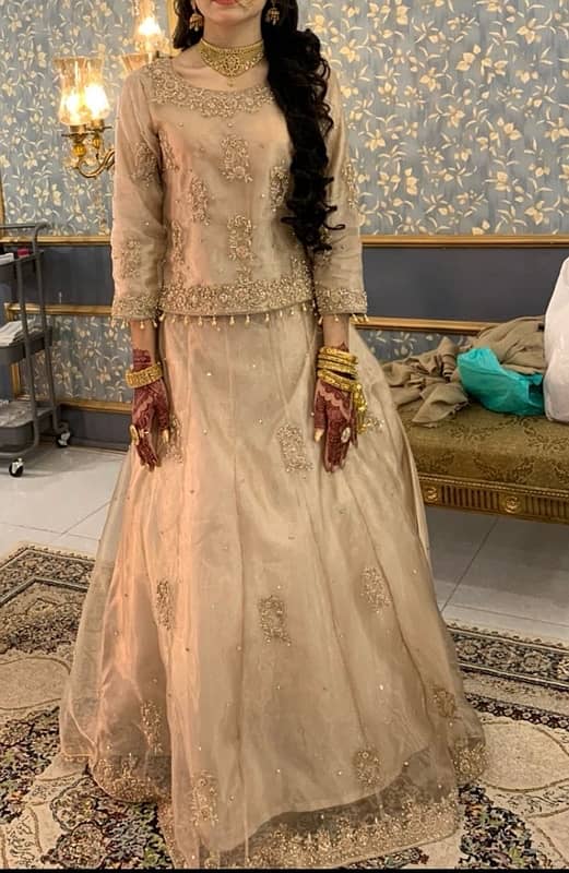 Nikkah/Engagement Bridal Dress 1