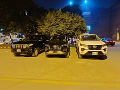 Bullet Proof Rent A Car Revo Prado Fortuner Land Cruiser V8 In Lahore