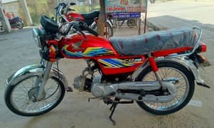 New condition bike CD 70 Honda 2020 model 0