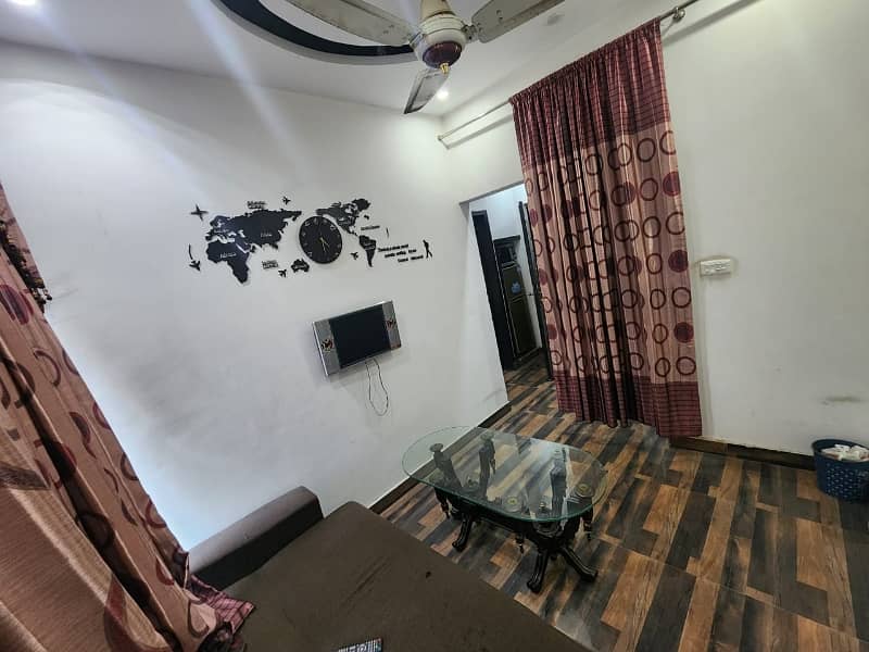 One Bed Fully Furnished Apartment Available For Rent In Jasmine Block 1