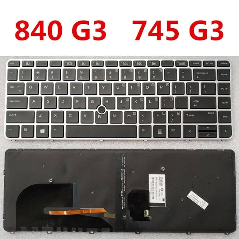 HP Elitebook 840 G1-G6 Laptop Keyboard 6