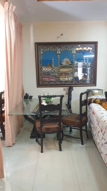 10 Marla Fully Furnished Lower Portion For Rent In Bahria Town Lhr 15