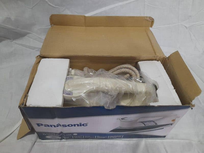 New Automatic Dry Iron Panasonic Box Pack Delivery Available 5