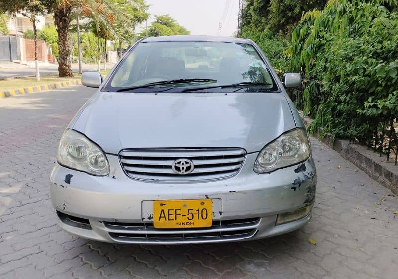 Toyota Corolla SE Saloon Automatic 2002 Model 4