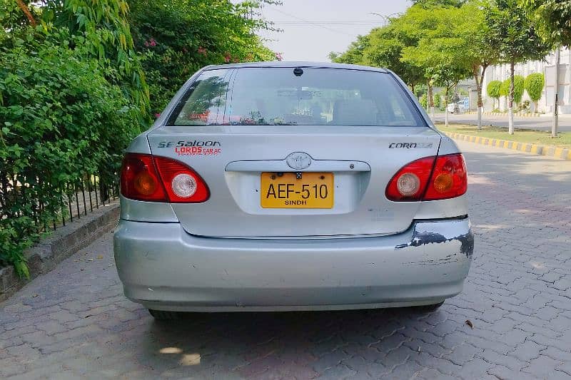 Toyota Corolla SE Saloon Automatic 2002 Model 5