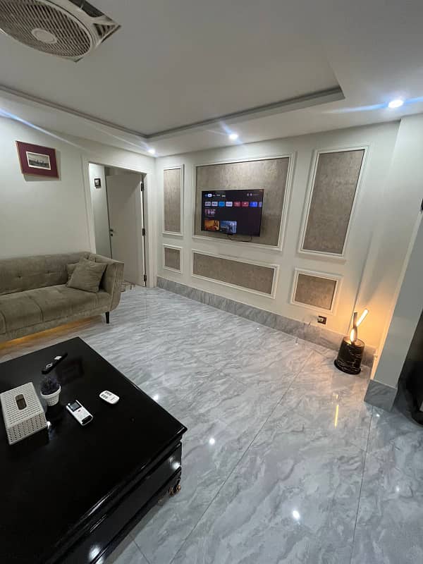 2-Bed Ready To Move Fully Furnished Flat For Rent Sector C Bahira Town Lahore 4