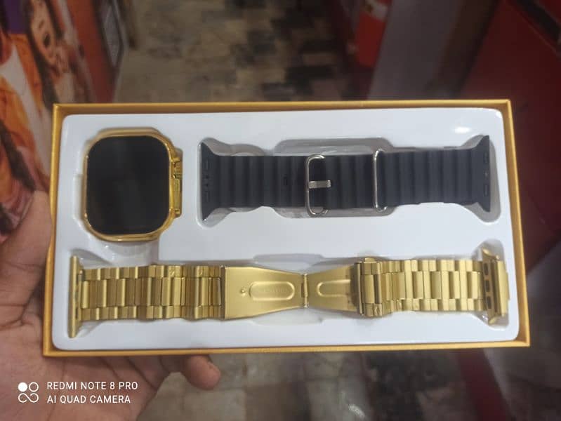 gold smart watch 1