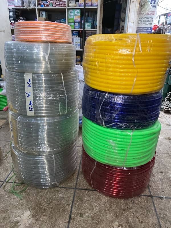 Garden Pipe 03427209591 polythene Suction Steel wire Pressure Hose 1