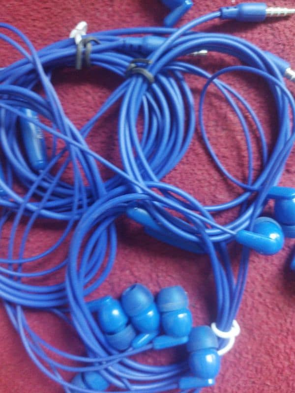 **5Handfrees** In Blue Colours  Very Chipest Price 2