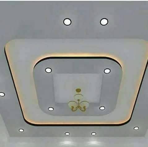 false ceiling work/drywall/gypsum board partition/office partition 5